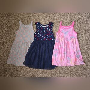 Three Girl Dresses For Girl Size 5T